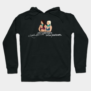 Lolly & Wentworth Graphic 1 Signature Crew neck (white lettering) Hoodie